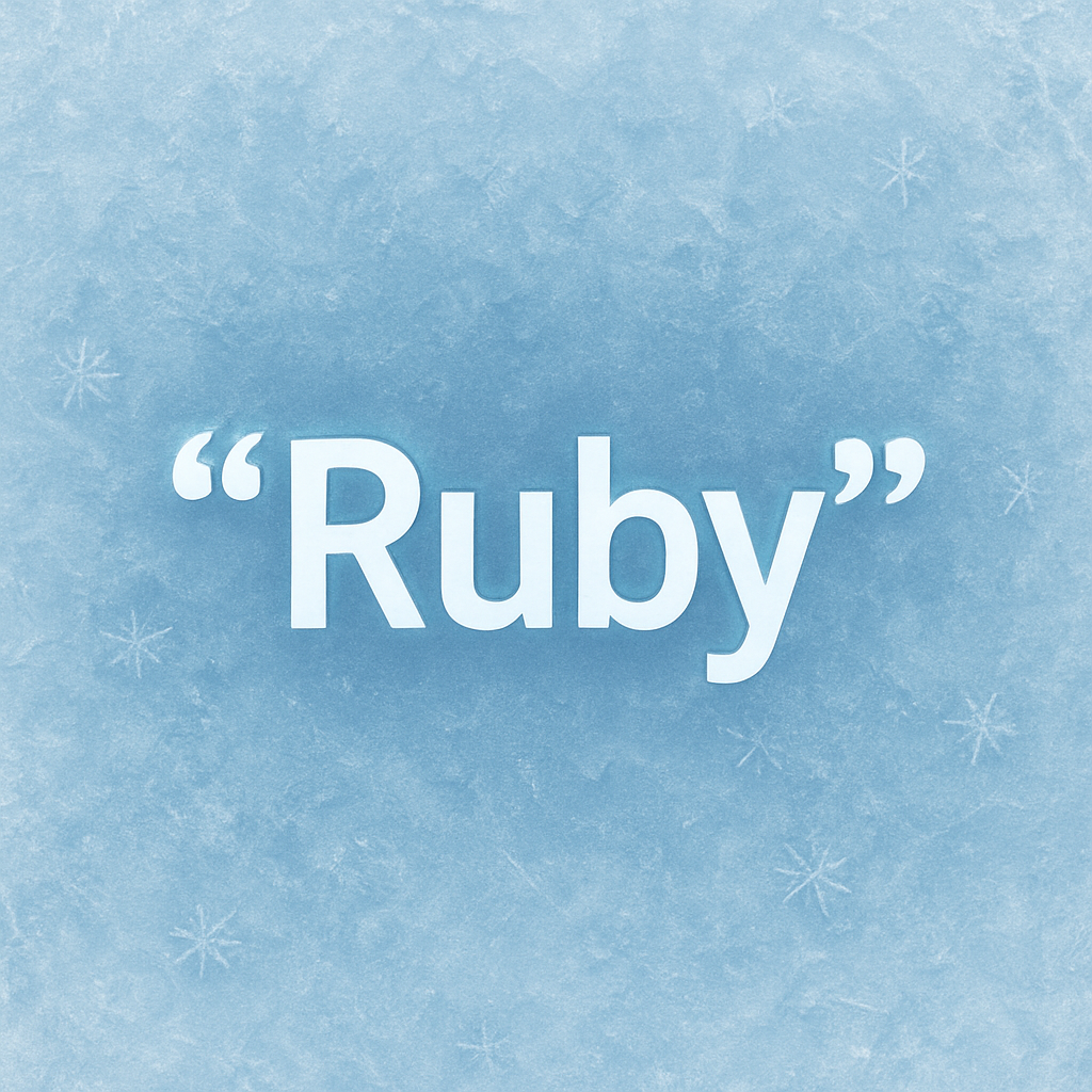 Frozen String Literal Ruby
